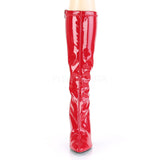 Pleaser SEDUCE-2000 Boots Red | Angel Clothing