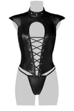 Grey Velvet Corset Set (XL) | Angel Clothing