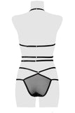 Grey Velvet Erotic Set | Angel Clothing
