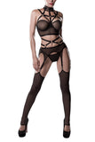 Grey Velvet Erotic Set (L) | Angel Clothing