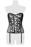 Grey Velvet Corsage | Angel Clothing