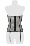 Grey Velvet Corsage (M, L) | Angel Clothing