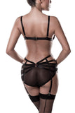 Grey Velvet Erotic Set | Angel Clothing