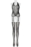 Grey Velvet Bodystocking | Angel Clothing