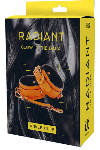 Radiant Ankle Cuff Glow in the Dark Orange