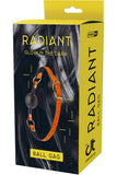 Radiant Ball Gag  Glow in the Dark Orange