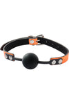 Radiant Ball Gag  Glow in the Dark Orange