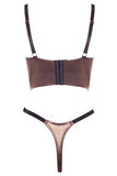 Abierta Fina Bronze Gold Set | Angel Clothing