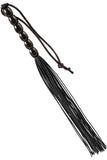 Guilty Pleasure Mini Rubber Whip Black | Angel Clothing