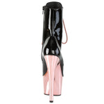 Pleaser ADORE 1020 Boots Black Rose Gold | Angel Clothing