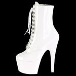 Pleaser ADORE 1020 Boots White | Angel Clothing