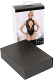 Abierta Fina Black Lace Body | Angel Clothing
