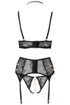 Abierta Fina Suspender Set | Angel Clothing