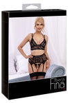 Abierta Fina Suspender Set | Angel Clothing