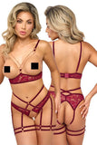 Abierta Fina Open Cup Red Set | Angel Clothing