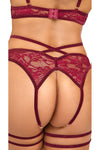 Abierta Fina Open Cup Red Set | Angel Clothing