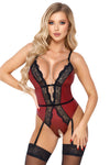 Abierta Fina Seduction Red Body | Angel Clothing