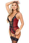 Abierta Fina Seduction Red Body | Angel Clothing