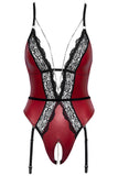 Abierta Fina Seduction Red Body | Angel Clothing