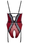 Abierta Fina Seduction Red Body | Angel Clothing