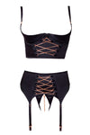 Abierta Fina Shelf Lingerie Set | Angel Clothing