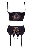 Abierta Fina Shelf Lingerie Set | Angel Clothing