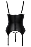 Abierta Fina Suspender Shirt and Thong | Angel Clothing