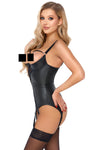 Abierta Fina Suspender Shirt and Thong | Angel Clothing