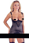 Abierta Fina Decorative Rhinestone Basque | Angel Clothing
