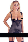 Abierta Fina Decorative Rhinestone Basque | Angel Clothing