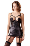 Abierta Fina Lingerie Dress with Suspender Straps | Angel Clothing