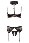 Abierta Fina Shelf Lingerie Set | Angel Clothing