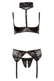 Abierta Fina Shelf Lingerie Set | Angel Clothing