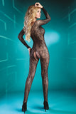 Livia Corsetti Abra Bodystocking Black | Angel Clothing