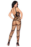 Livia Corsetti Atalia Bodystocking Black | Angel Clothing