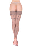 Ballerina 550 Hold Ups Grey | Angel Clothing