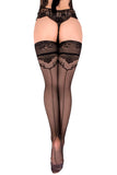 Ballerina 557 Hold Ups Black | Angel Clothing