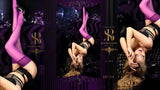 Ballerina 516 Holdups Stockings Granata | Angel Clothing