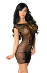 Beauty Night Erica Fishnet Dress | Angel Clothing