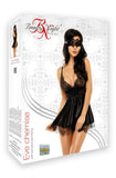 Beauty Night Eve Chemise Black | Angel Clothing