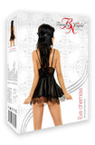 Beauty Night Eve Chemise Black | Angel Clothing