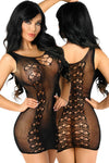 Beauty Night Paola Fishnet Dress