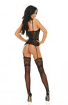 Beauty Night Ravenna Corset Black | Angel Clothing