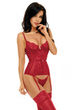 Beauty Night Ravenna Corset Cherry (L/XL) | Angel Clothing