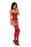 Beauty Night Ravenna Corset Cherry (L/XL) | Angel Clothing