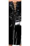 Black Level Corset Vinyl Dress | Angel Clothing