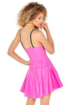 Black Level Pink Vinyl Dress | Angel Clothing