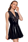 Black Level Seductive Vinyl Dress | Angel Clothing