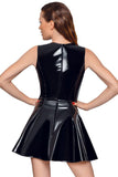 Black Level Seductive Vinyl Dress | Angel Clothing