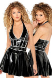 Black Level Short Halterneck Dress | Angel Clothing